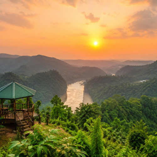Beauty of Sajek Valley of Bangladesh