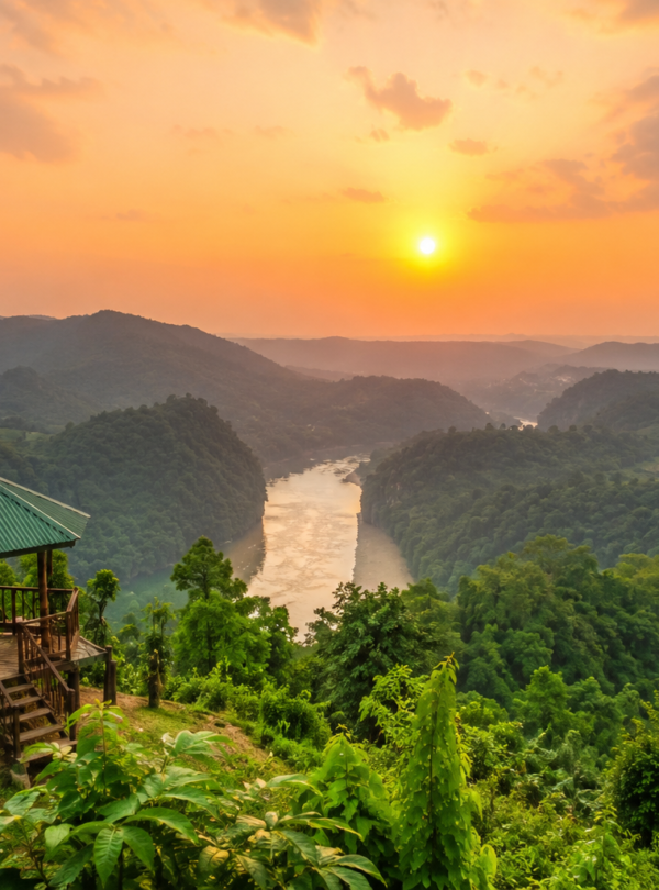 Beauty of Sajek Valley of Bangladesh