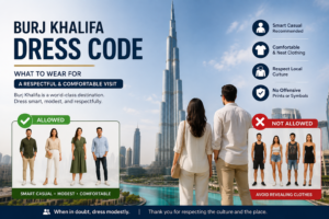 Burj Khalifa Dress code